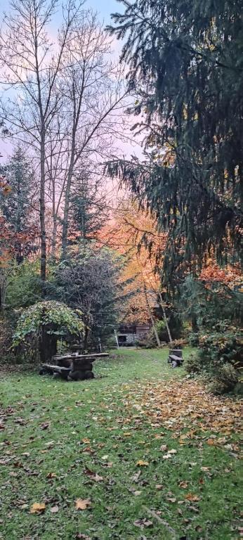 Vonkajšia záhrada v ubytovaní Domek Raj Zakopane