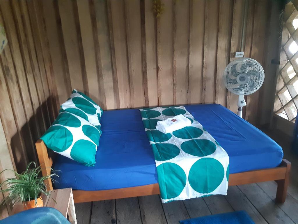 Cama o camas de una habitación en Alojamiento Rural Gavilan Tatatao