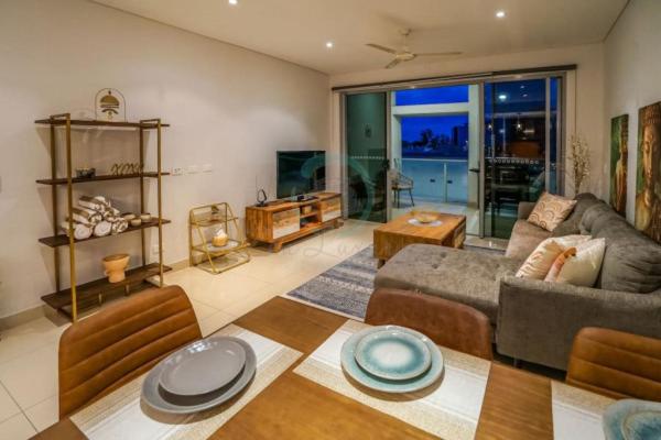 Area soggiorno di ZEN CENTRAL Ambient 3BR Apt in the Heart of Darwin