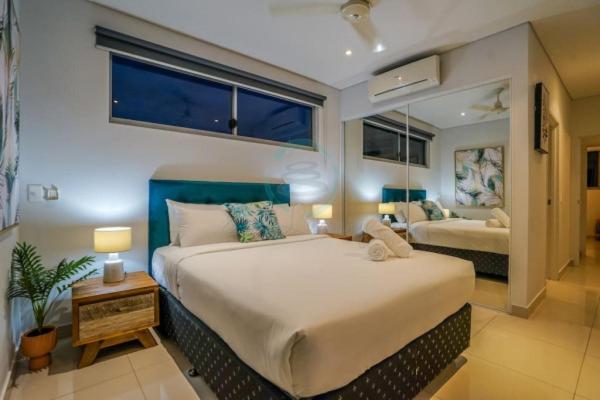 Letto o letti in una camera di ZEN CENTRAL Ambient 3BR Apt in the Heart of Darwin