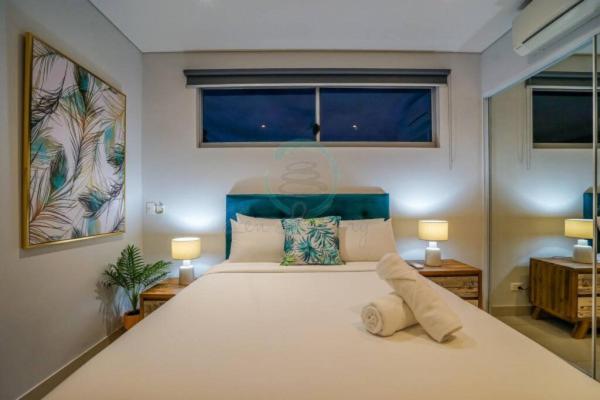Letto o letti in una camera di ZEN CENTRAL Ambient 3BR Apt in the Heart of Darwin