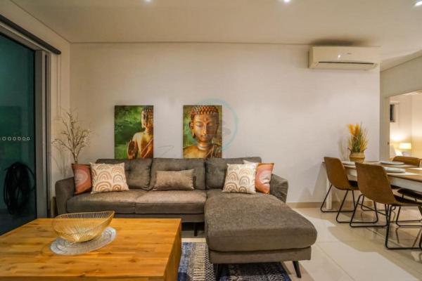 Area soggiorno di ZEN CENTRAL Ambient 3BR Apt in the Heart of Darwin