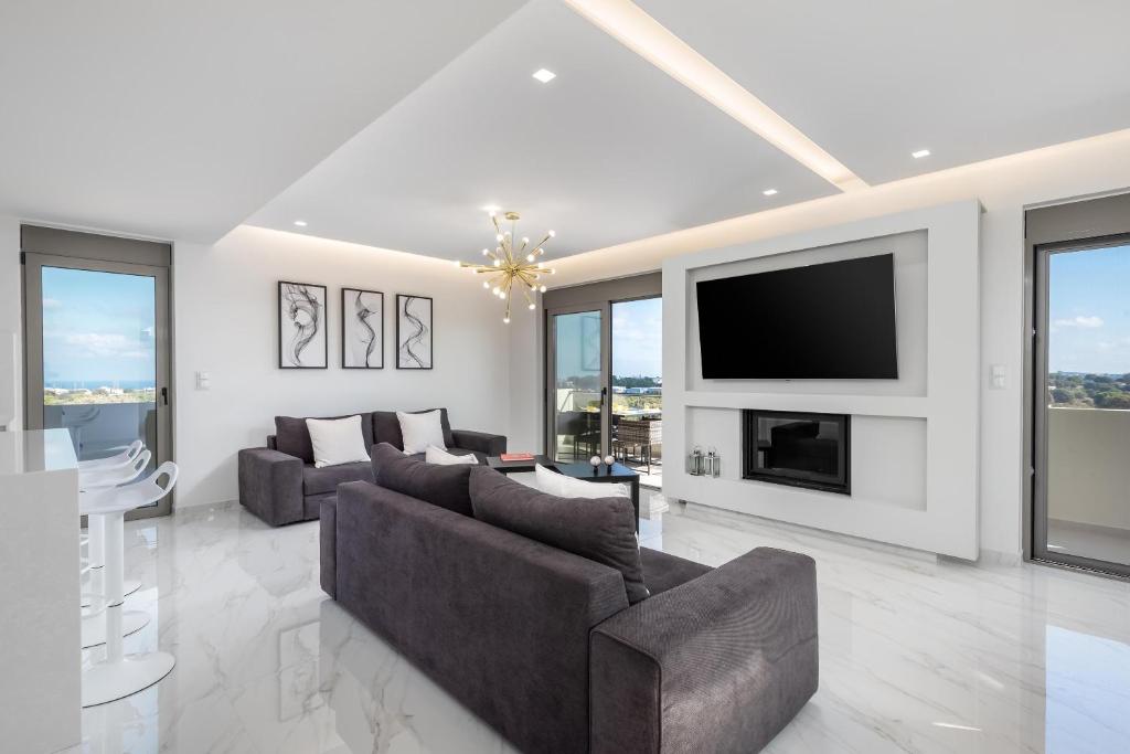 View of 3+1 Bedroom Penthouse for Sale in Panthea, Limassol