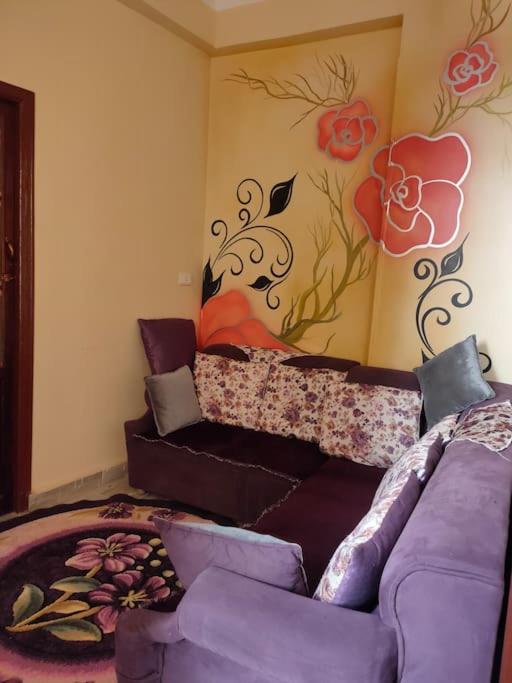 Posezení v ubytování Nefertari Guest House