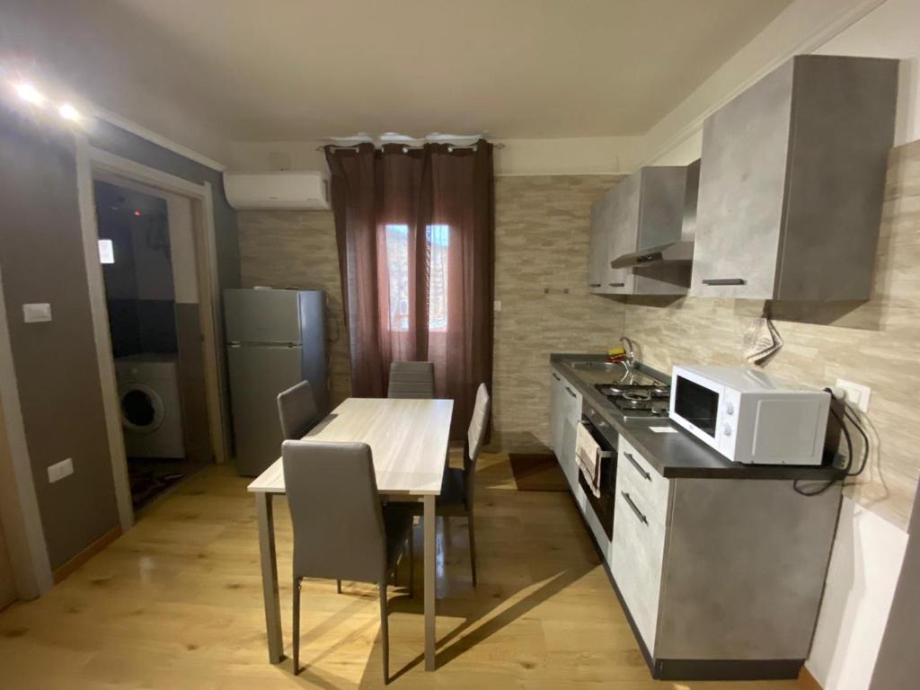 Köök või kööginurk majutusasutuses Civico19