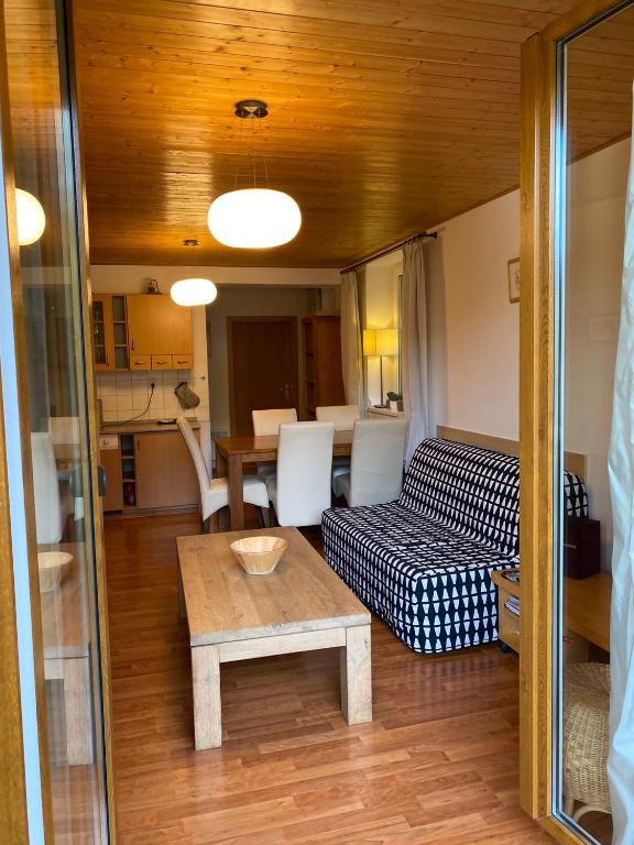 Posezení v ubytování Apartman Poustevnik