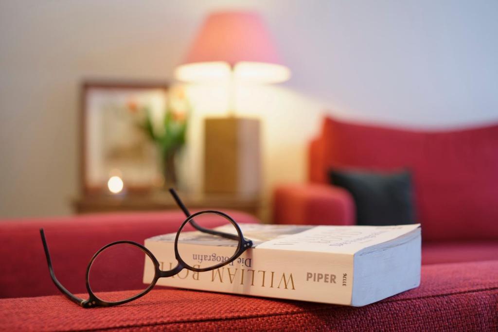 Posezení v ubytování Hotel Waldhaus Föckinghausen