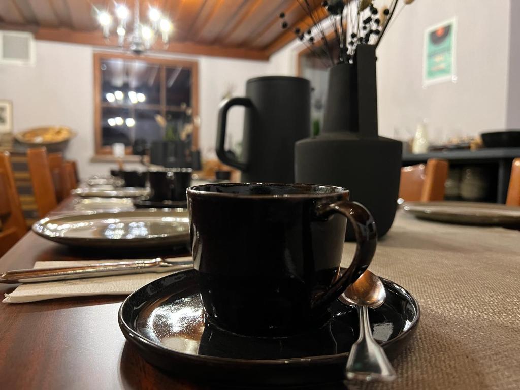 Coffee and tea making facilities at Gasthof Scherer