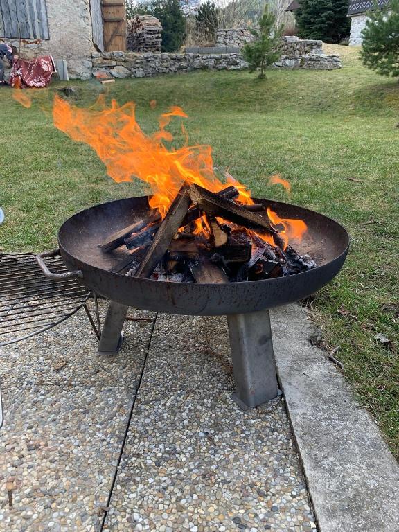 Gril pre hostí v dovolenkovom dome
