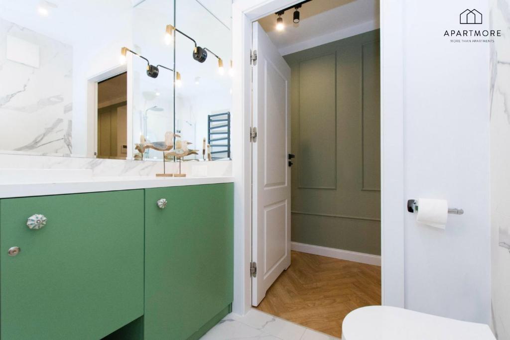 Kúpeľňa v ubytovaní Rezydencja Wintera by Apartmore