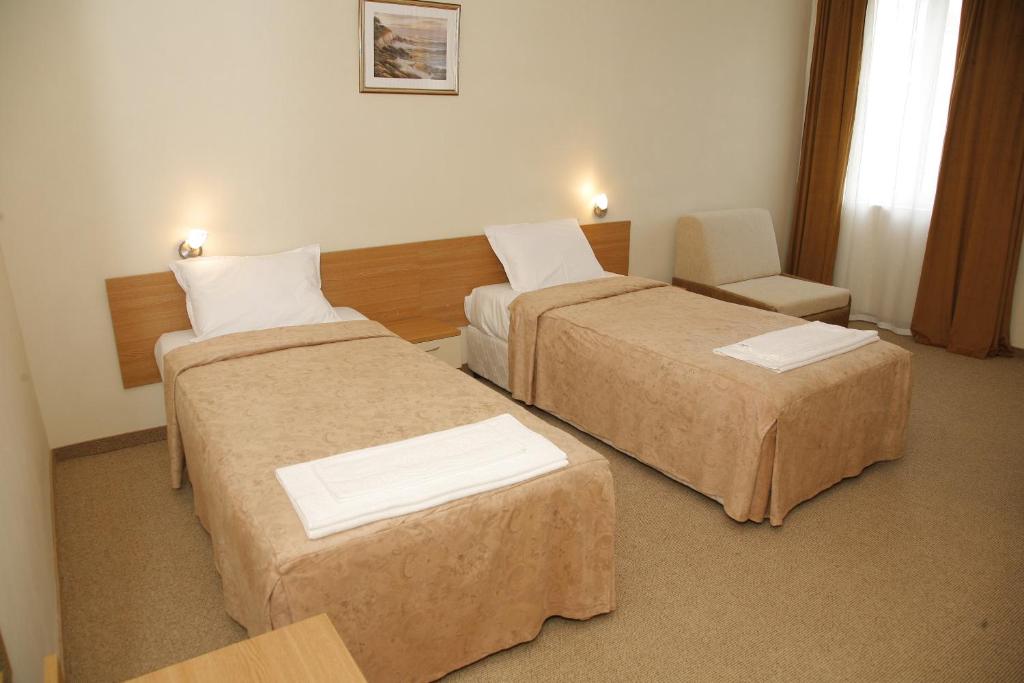 Cama o camas de una habitación en Melsa COOP Hotel