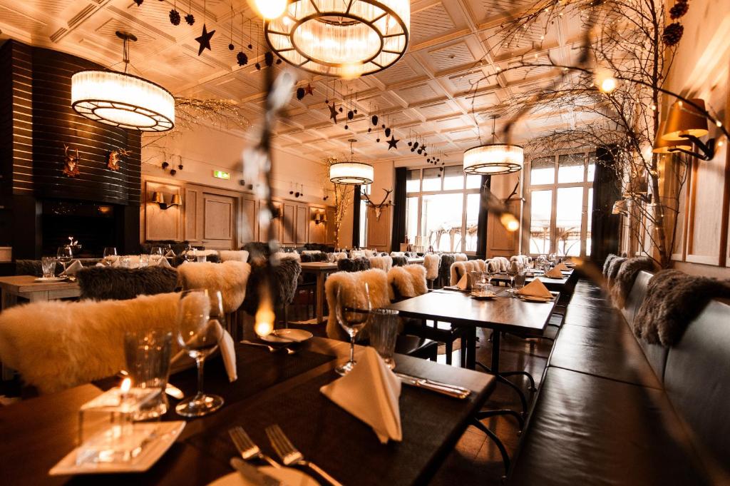Χώρος καθιστικού στο Hotel UTO KULM car-free hideaway in Zurich