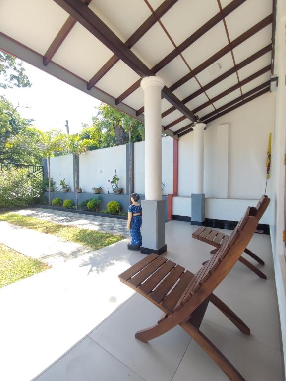 Patio nebo venkovní prostory v ubytování Sara Place