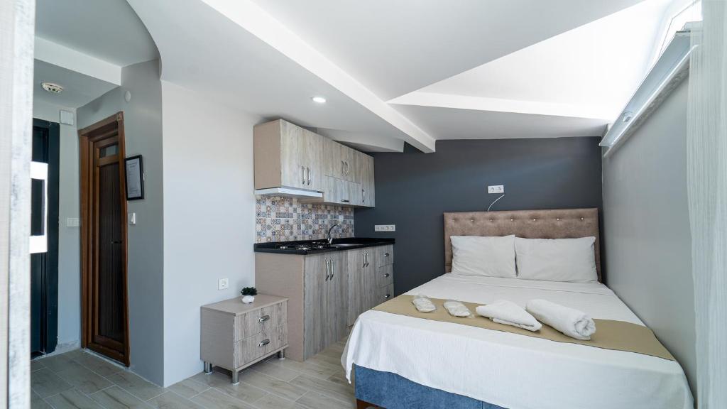 KUMBAĞ ŞEHRİ SARAY APART OTEL - Sala Familiar Con Terraza