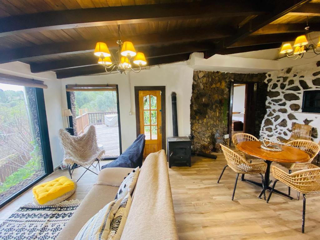 Posezení v ubytování Eco-Resort Finca maestra
