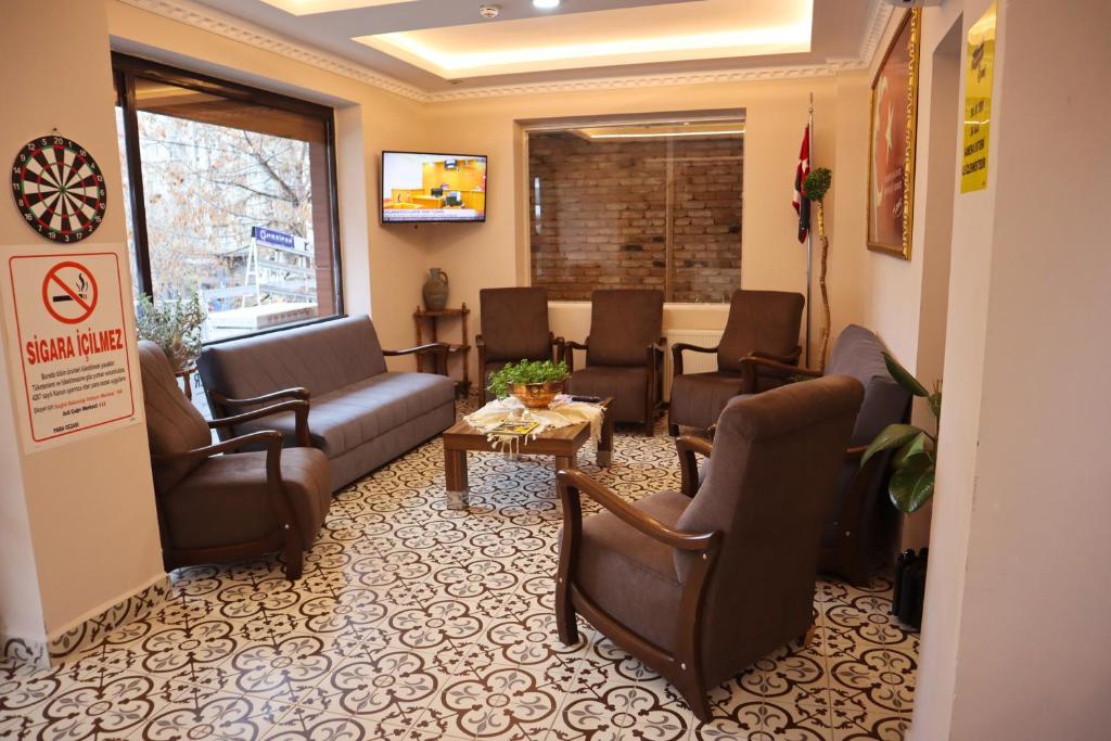 Posezení v ubytování Osmanlı Paşa Otel- Konaklama