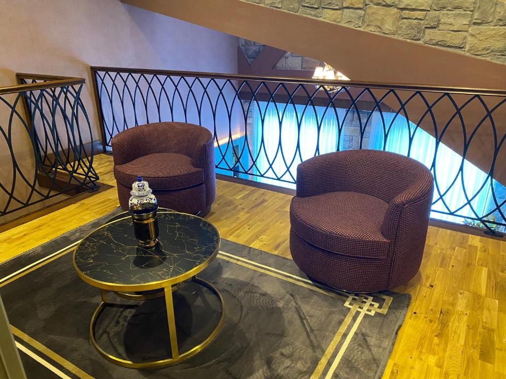 Гостиная зона в Bof Hotels Uludağ Ski&Luxury Resort All Inclusive