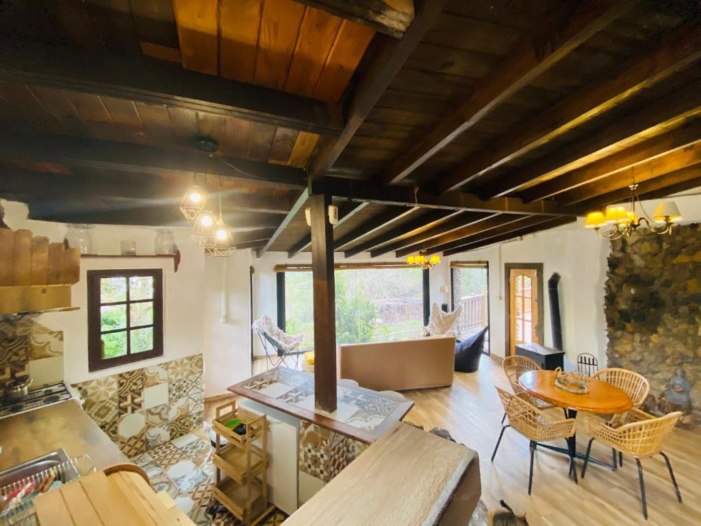 Posezení v ubytování Eco-Resort Finca maestra