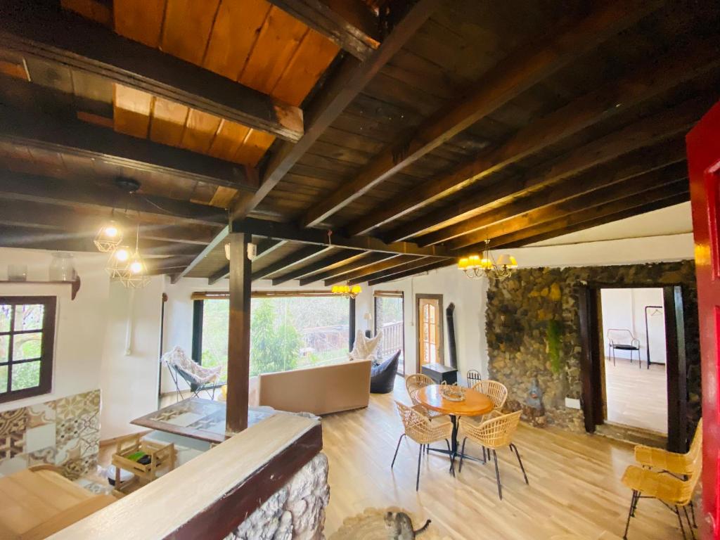 Posezení v ubytování Eco-Resort Finca maestra
