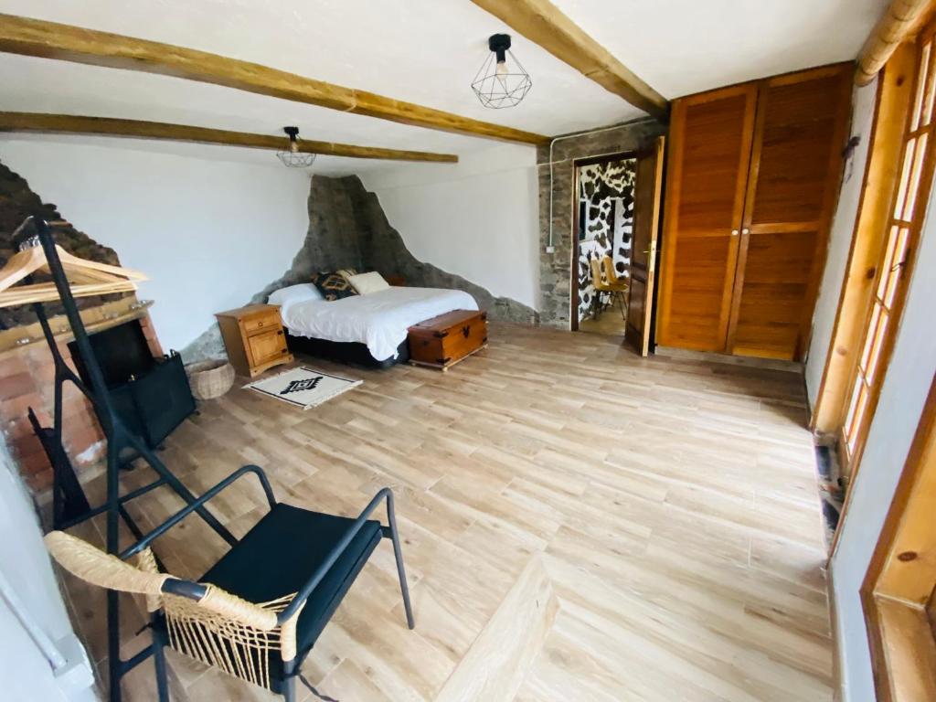 Postel nebo postele na pokoji v ubytování Eco-Resort Finca maestra