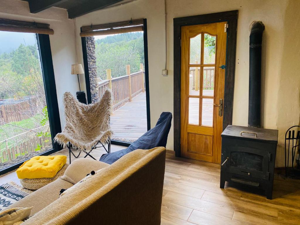 Posezení v ubytování Eco-Resort Finca maestra