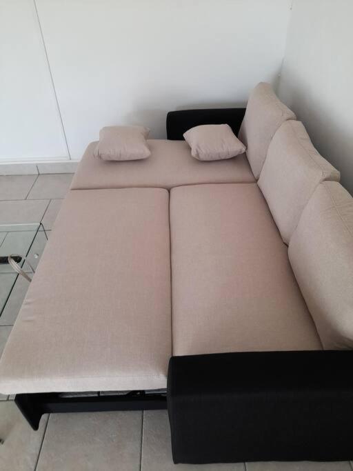 Postel nebo postele na pokoji v ubytování Appartement Mezzanine