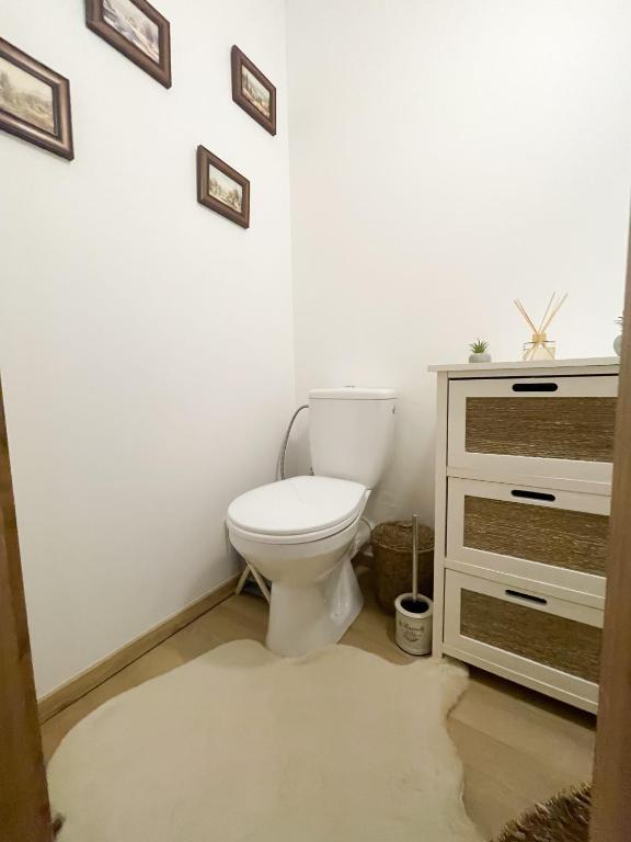 Koupelna v ubytování Apartman Anita