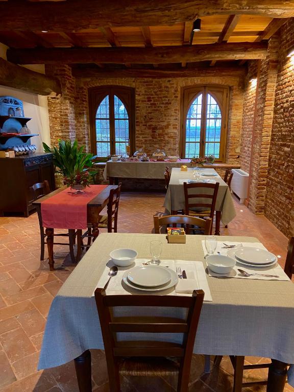 Restaurace v ubytování Agriturismo Padernello