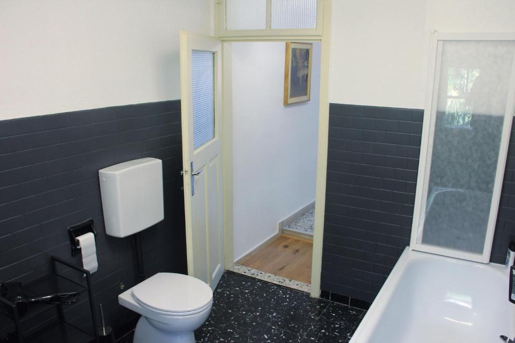 Koupelna v ubytování Cirillo Guesthouse