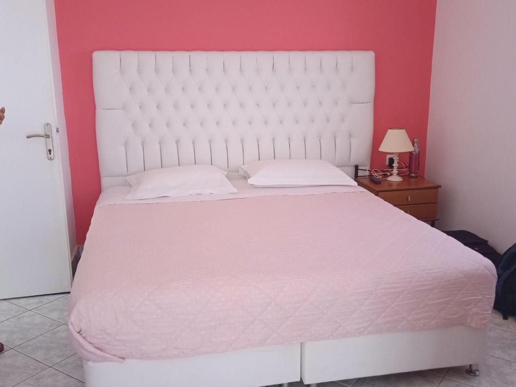 Letto o letti in una camera di Pension Ptolemeos