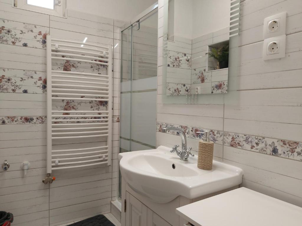 Kúpeľňa v ubytovaní Crystal Apartman