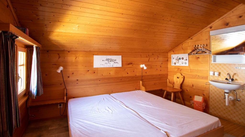 Postel nebo postele na pokoji v ubytování Chaldemon