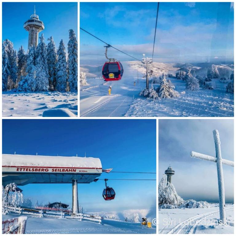 diemelseeholiday romantisches Ferienhaus im Sauerland Nähe Willingen Winterberg v zimě