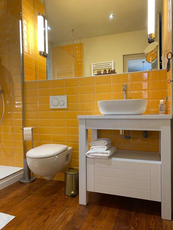 Kúpeľňa v ubytovaní LE CLOS DU TULIPIER