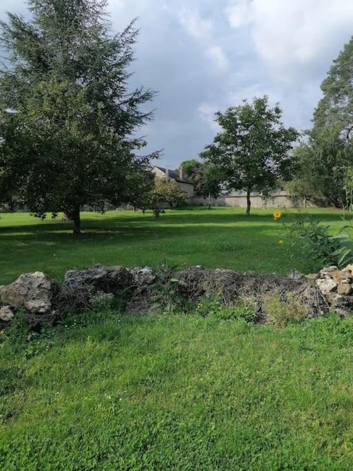 Zahrada ubytování Charmant gîte : Les flambeaux