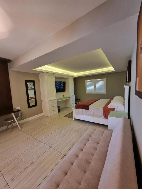 Postel nebo postele na pokoji v ubytování Casa Escamela Suites privadas