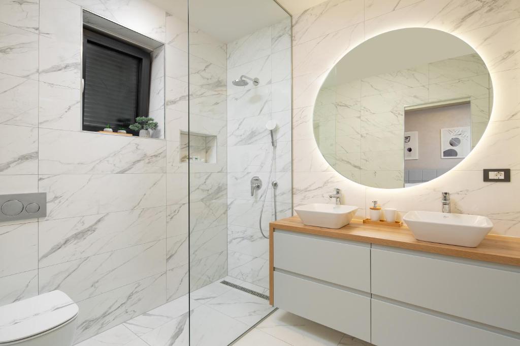 Kúpeľňa v ubytovaní ENA, Luxury Apartments Opatija