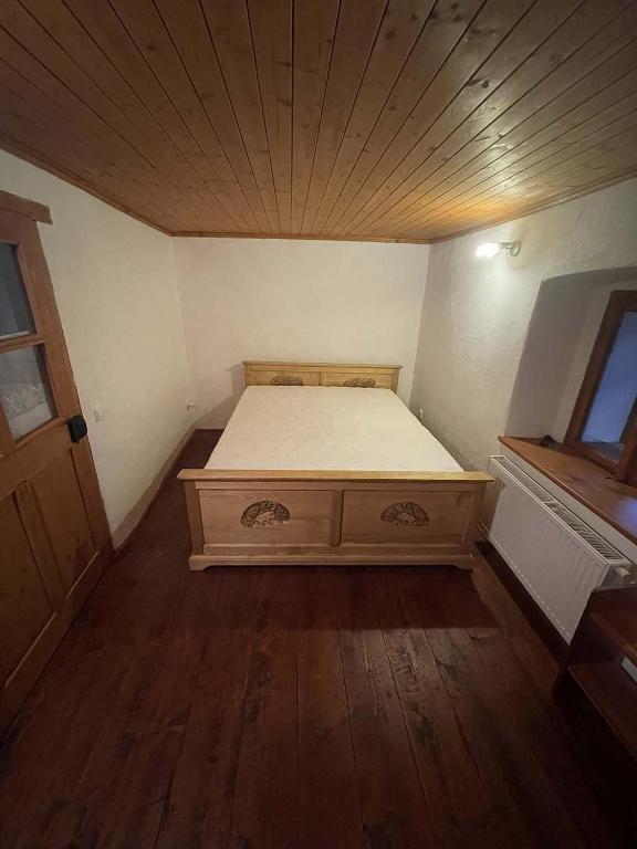 Postel nebo postele na pokoji v ubytování Chalupa U Kocourka