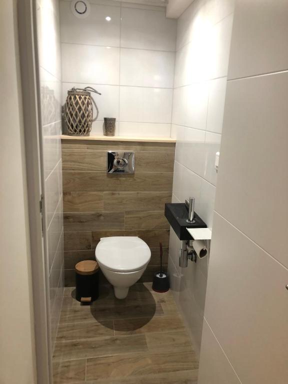 Koupelna v ubytování Accomodatie in Villa Werschmatt