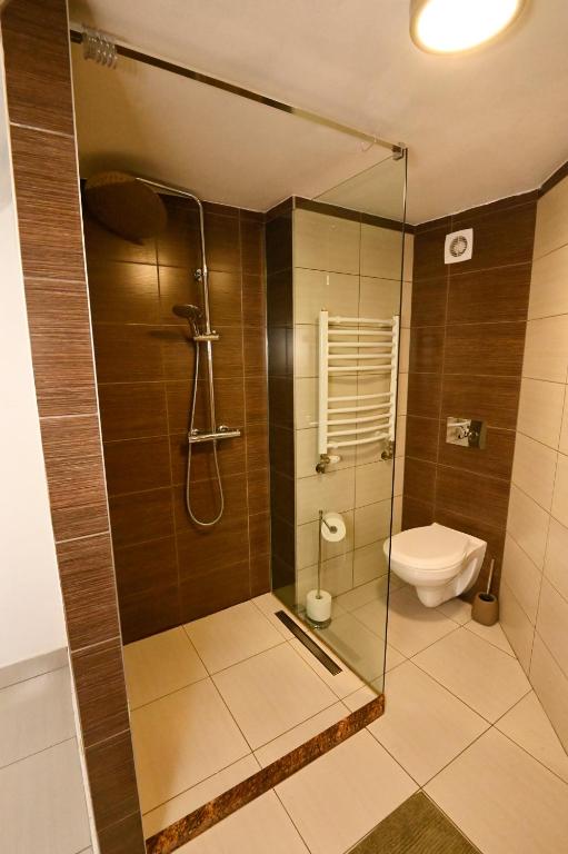 Kúpeľňa v ubytovaní Rezydencja Nosal