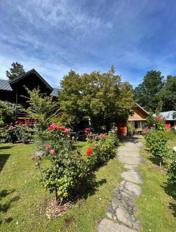 Aed väljaspool majutusasutust Valle Puelo