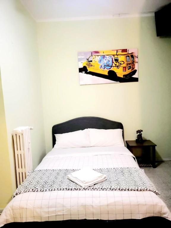 Postel nebo postele na pokoji v ubytování Firenze inn 21 Florence