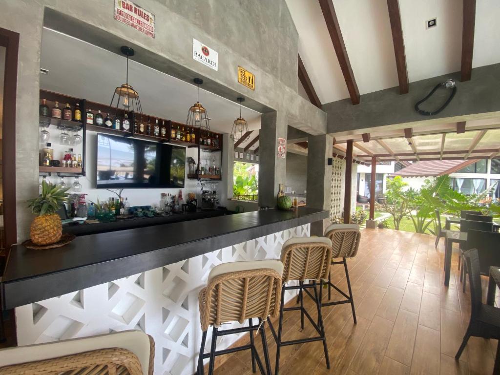 Restaurace v ubytování Amila Dive Beach Resort