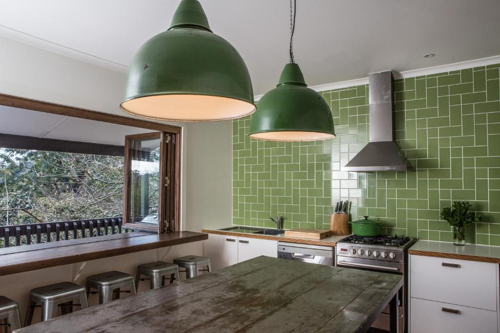 Kjøkken eller kjøkkenkrok på Furmston House & Studio