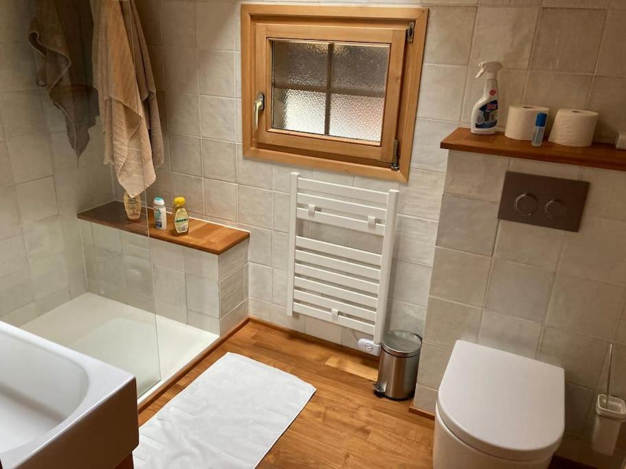 Koupelna v ubytování Chalet Cocoon