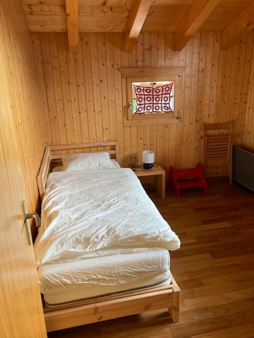 Postel nebo postele na pokoji v ubytování Chalet Cocoon