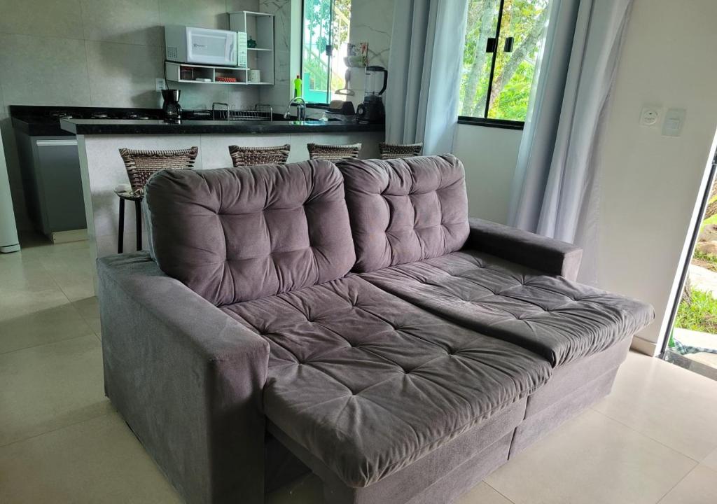 Kuchyň nebo kuchyňský kout v ubytování Flat Dona Branca