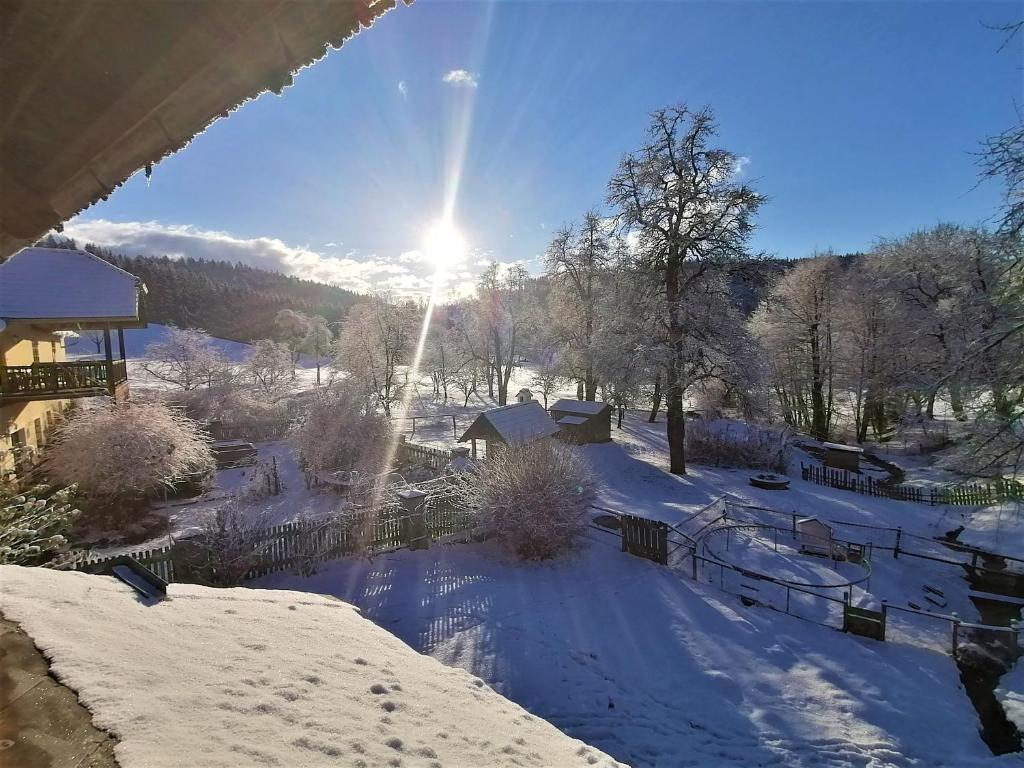 Výhľad na hory alebo výhľad na hory priamo z apartmánu