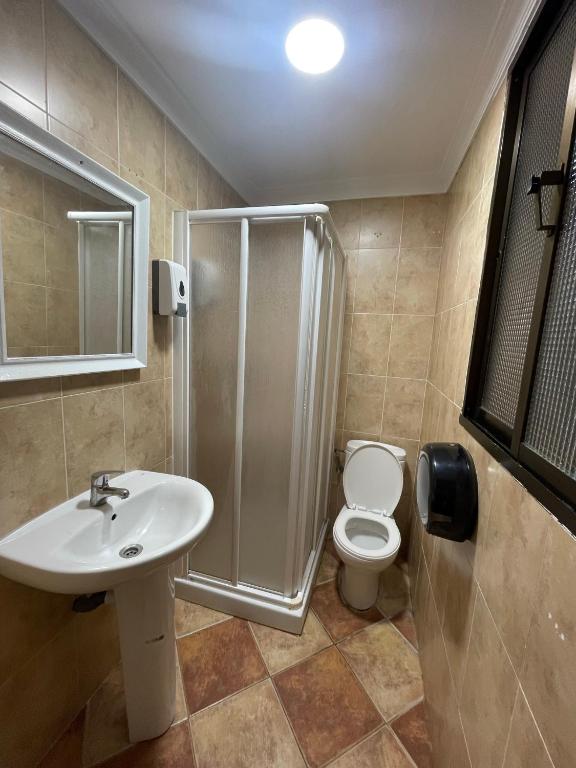 Kúpeľňa v ubytovaní Hostal La Campiña