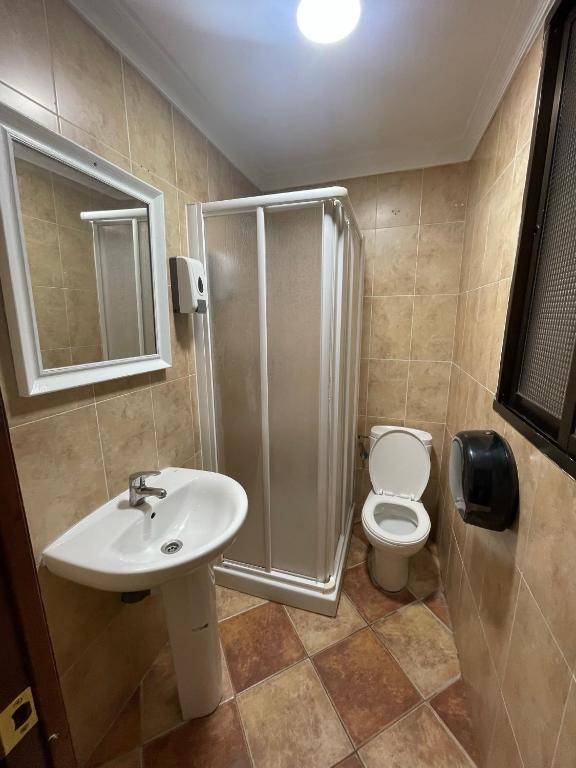 Kúpeľňa v ubytovaní Hostal La Campiña